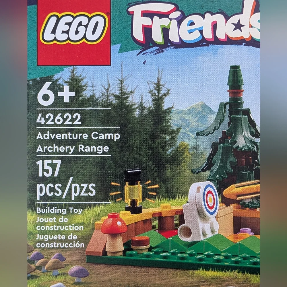 LEGO Friends Adventure Camp Archery Range Set 42622 Multicolor 157 pcs